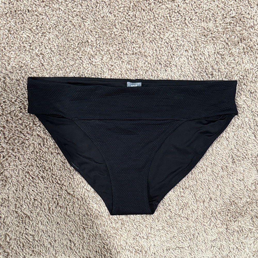 Aerie Black Bikini Bottom